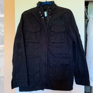 Black utility jacket. Never worn.